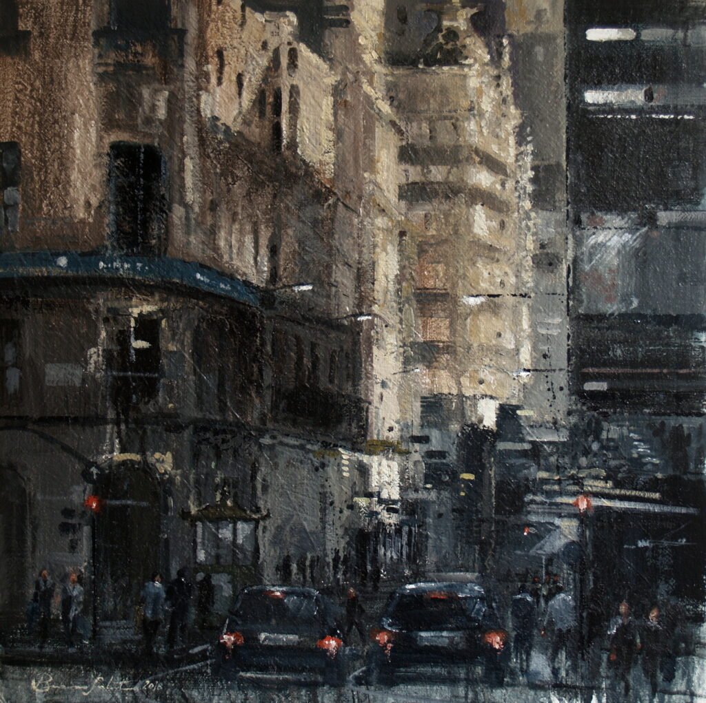 Calle Compostela. A Coruña