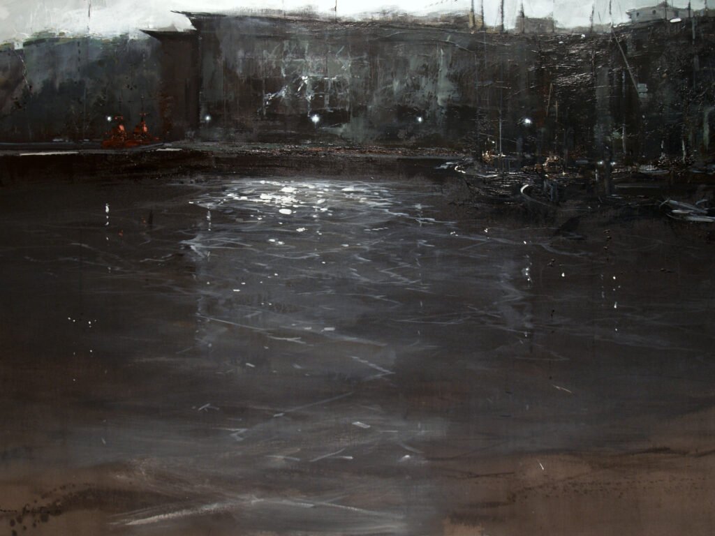 Darsena de A Coruña, Nocturno