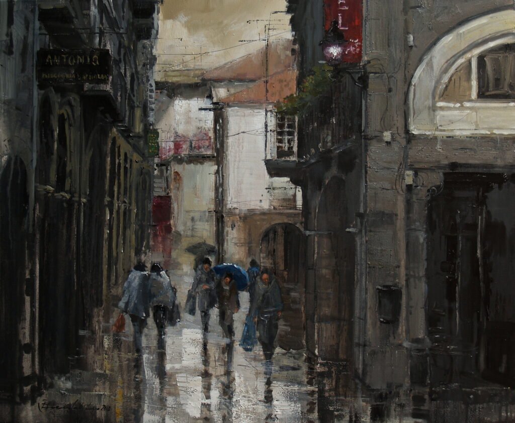 Rua do Vilar. Santiago